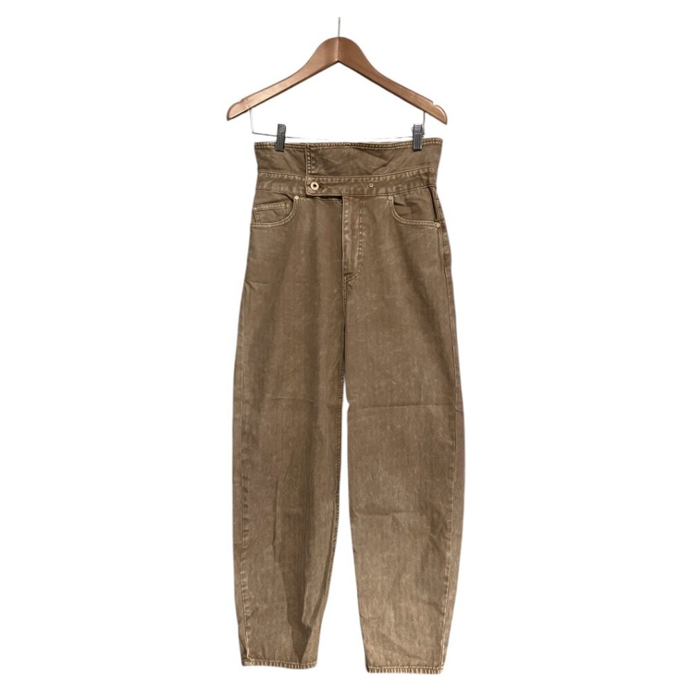 Scotch & Soda Women's High Waist Jeans | Brown Washed | Size 26 | Relaxed Fit - Picture 3 of 12